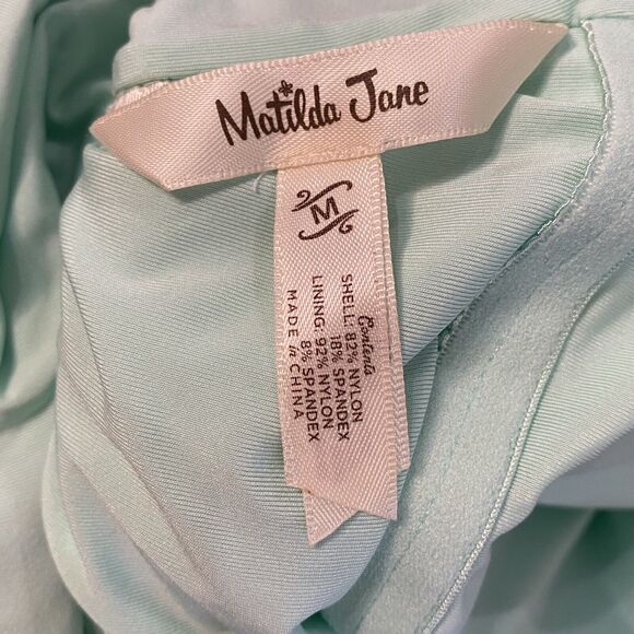 Matilda Jane Womens One Piece Swimsuit Size Medium Palm Tree In Paradise NWOT M - Picture 8 of 10